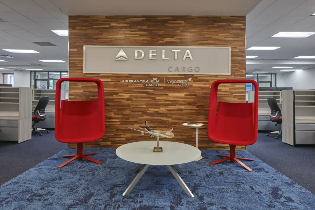 Delta Training Center entrance.