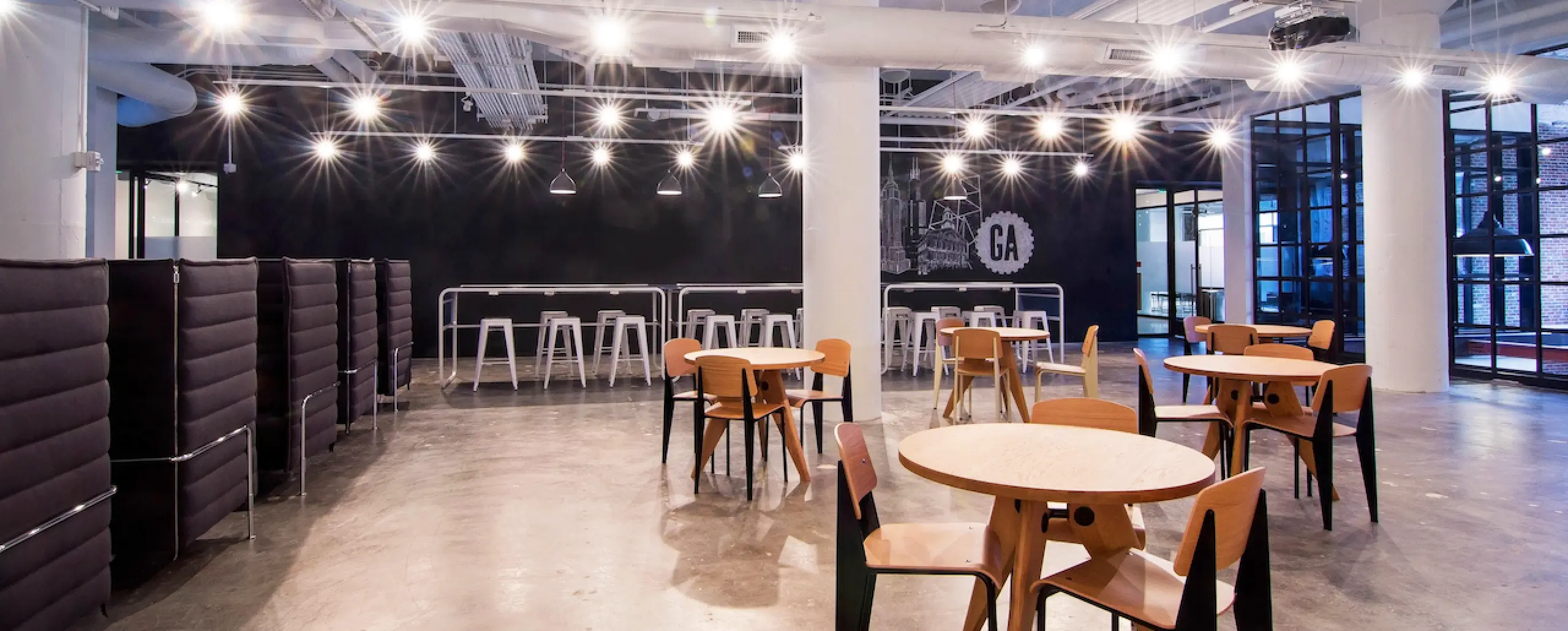 Hannan portfolio General Assembly office renovation.