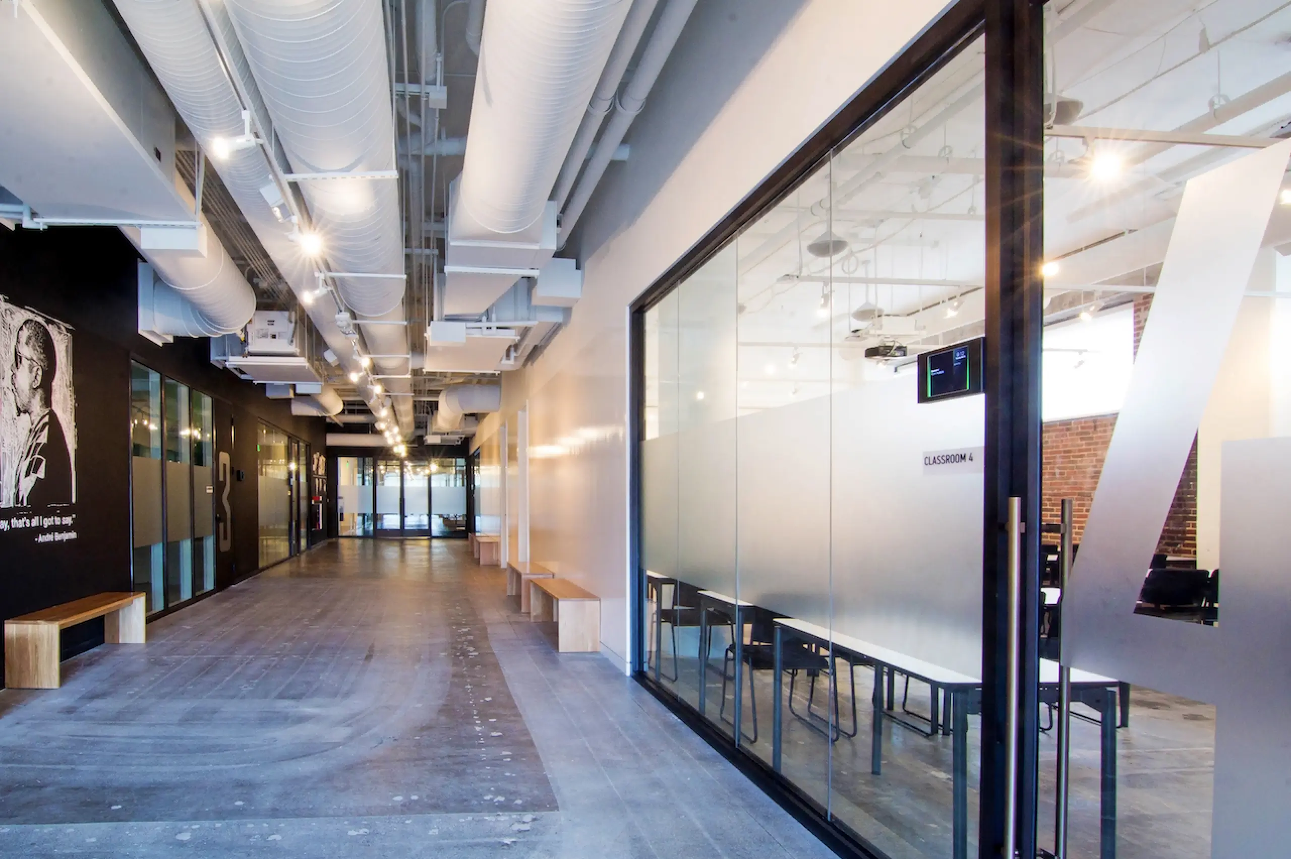 Hannan portfolio General Assembly renovation.