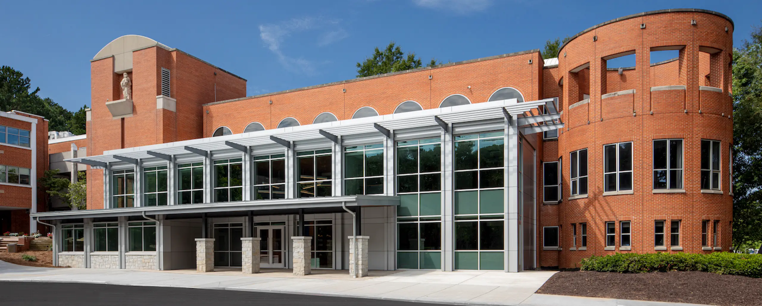 Hannan portfolio Marist Library expansion.