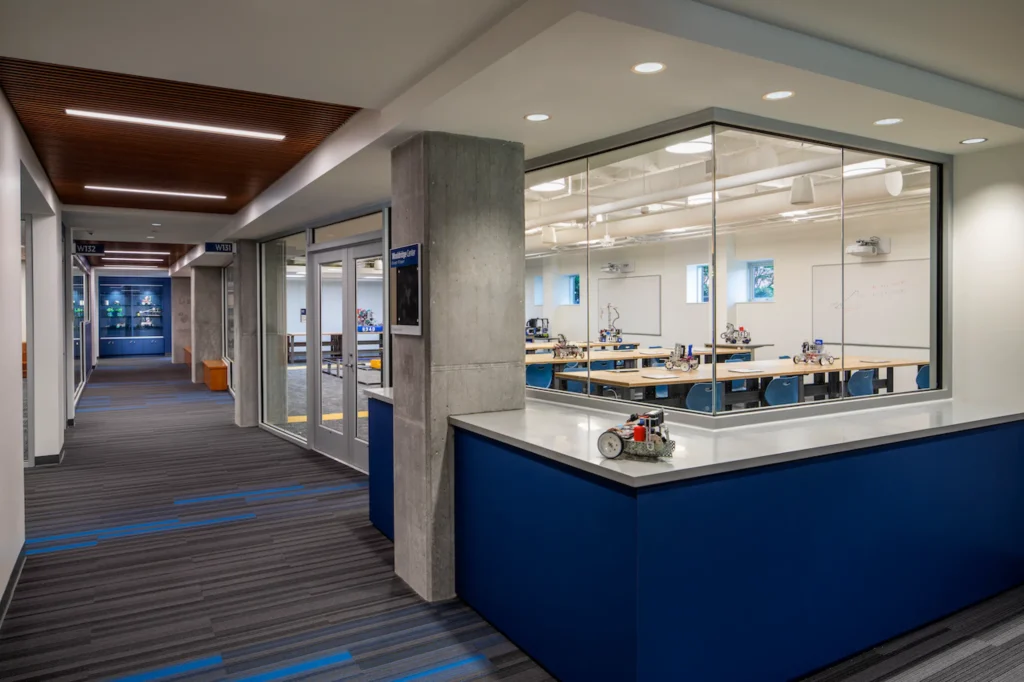 Hannan portfolio Marist Library Expansion.