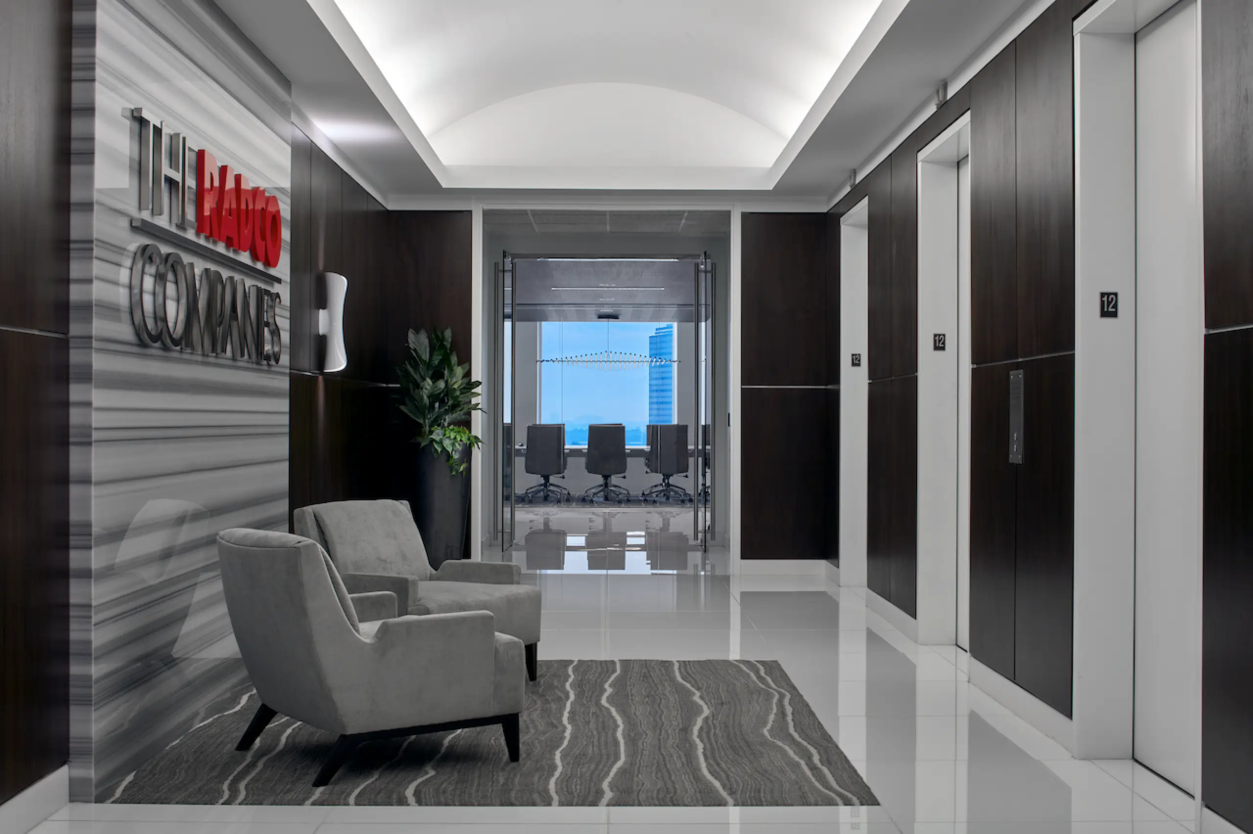 Hannan portfolio Radco companies office renovation.