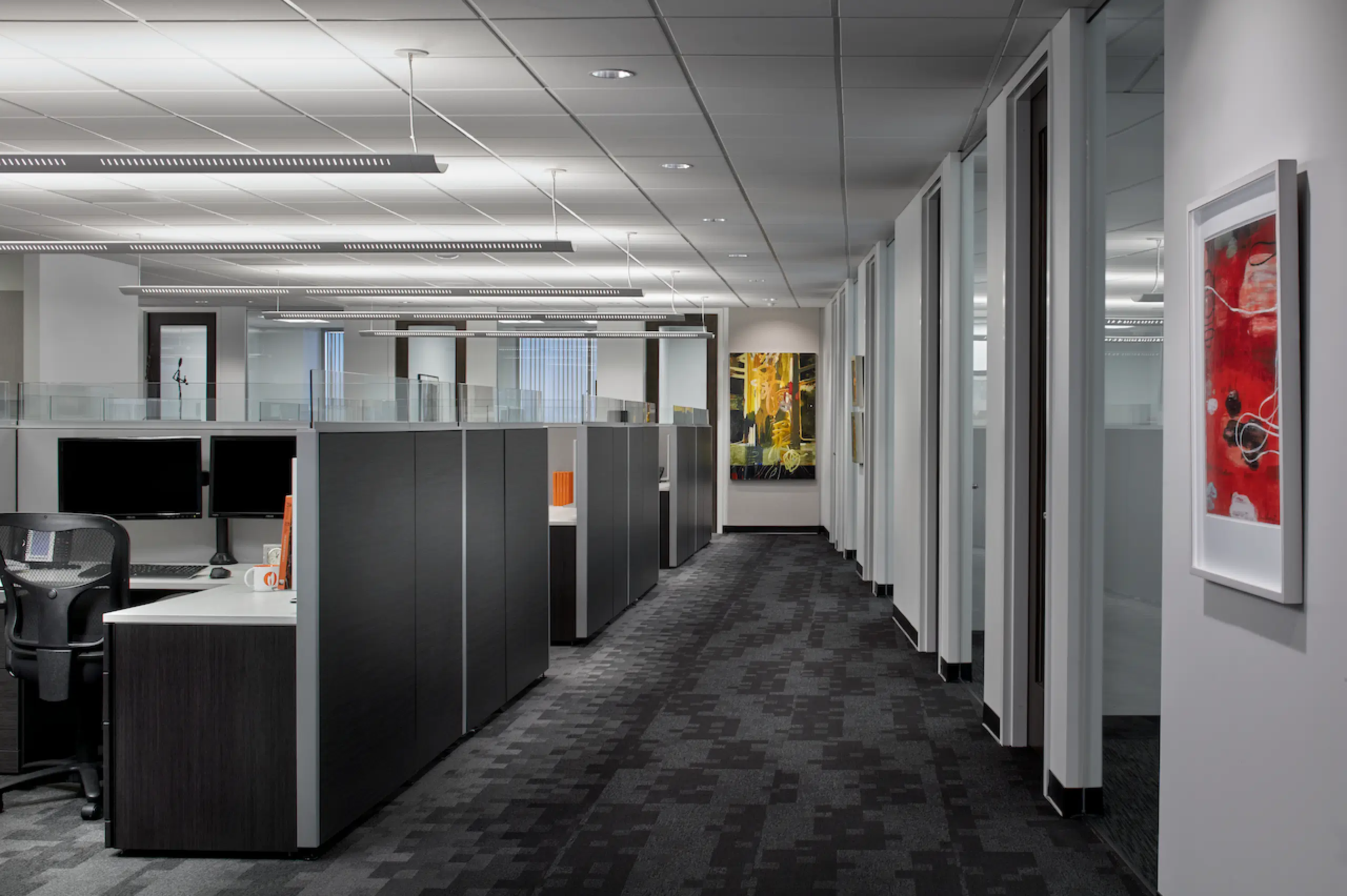 Hannan portfolio Radco companies office renovation.