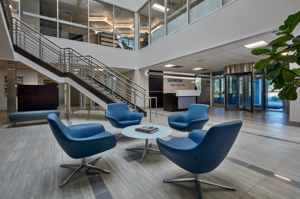 Hannan portfolio Siemens 100 office.